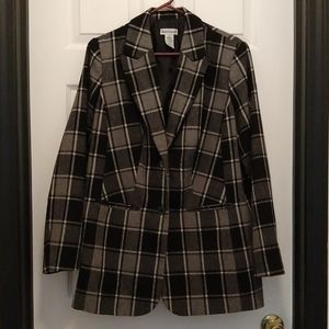 Jessica London Plaid jacket